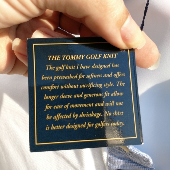 New Tommy Hilfiger Golf Men's Size Large Shirt - Picture 4 of 8